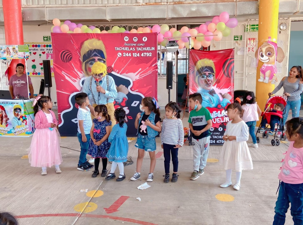 Festejan el día del niño en Atzitzihuacán